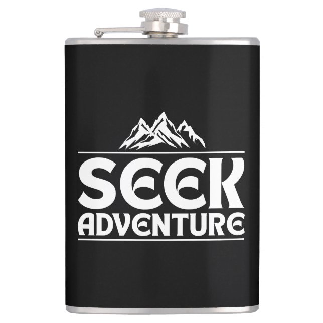 PETACA BUSCA AVENTURAS (Anverso)