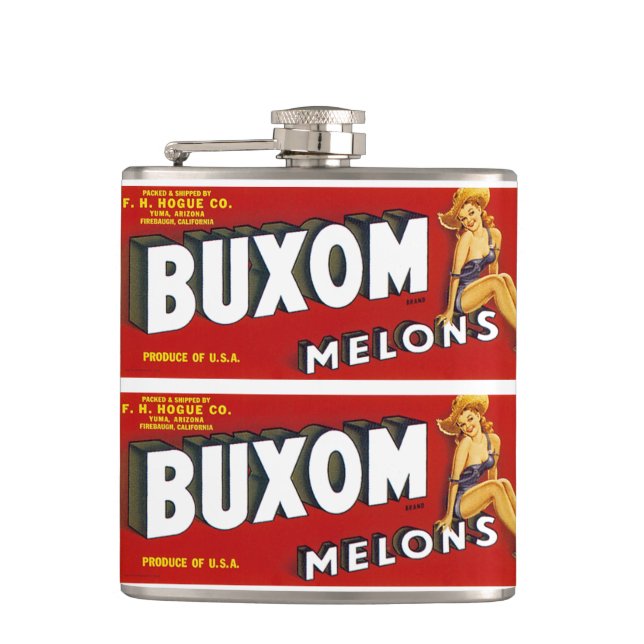 Petaca Buxom Mellons (Anverso)