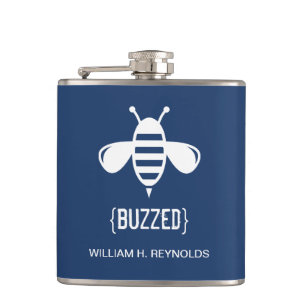 Petaca {BUZZED} fiesta de novias Buzzed Bee Gift (marina)