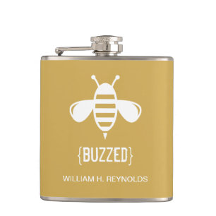 Petaca {BUZZED} fiesta nupcial Buzzed Bee Gift (oro)