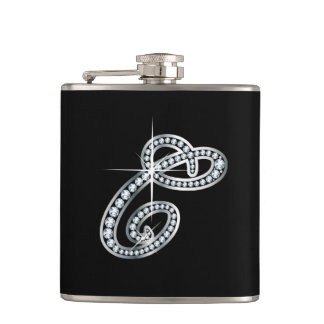 Petaca C Script "Diamond Bling" Flask
