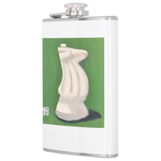 Petaca Caballero Blanco (Izquierda)