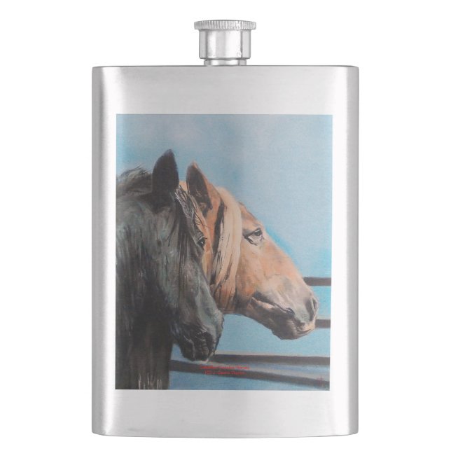 Petaca Caballos/Cabalos/Horses (Anverso)