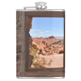 Petaca Cabinas interiores con vistas al Valle del Fuego