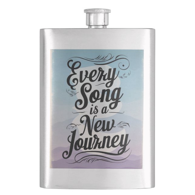 Petaca Cada Canción Es Un Nuevo Viaje (Anverso)