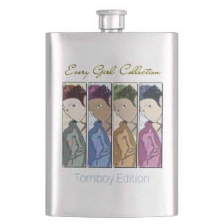 Petaca Cada colección del chica: Edición de la marimacho