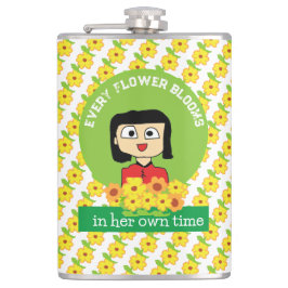 Petaca cada flor florece en su propio tiempo