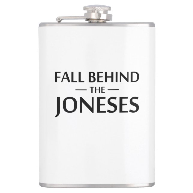 Petaca Caer Detrás De Joneses (Anverso)