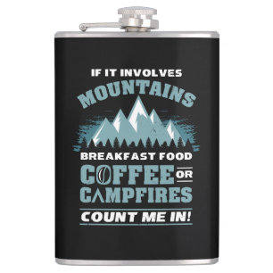 Petaca Café de Camping en Senderismo