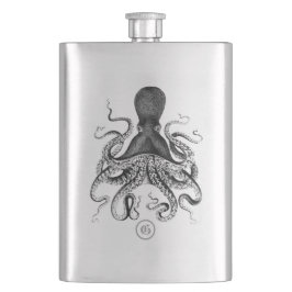 Petaca Calamar con matraz clásico monograma
