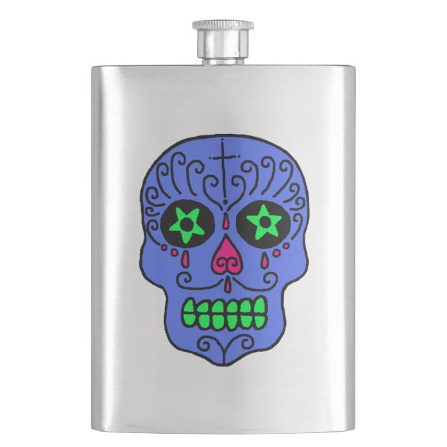 Petaca Calavera de Azúcar (Anverso)