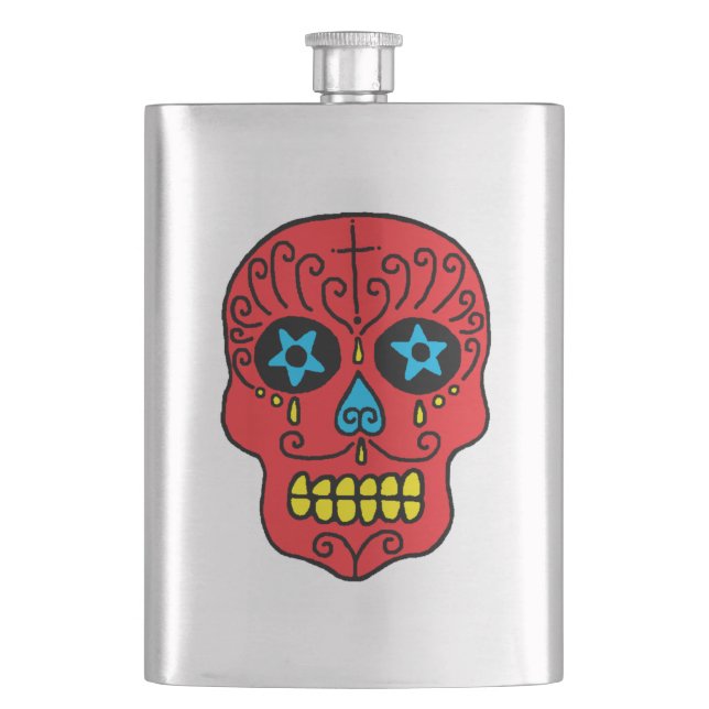 Petaca Calavera de Azúcar (Anverso)