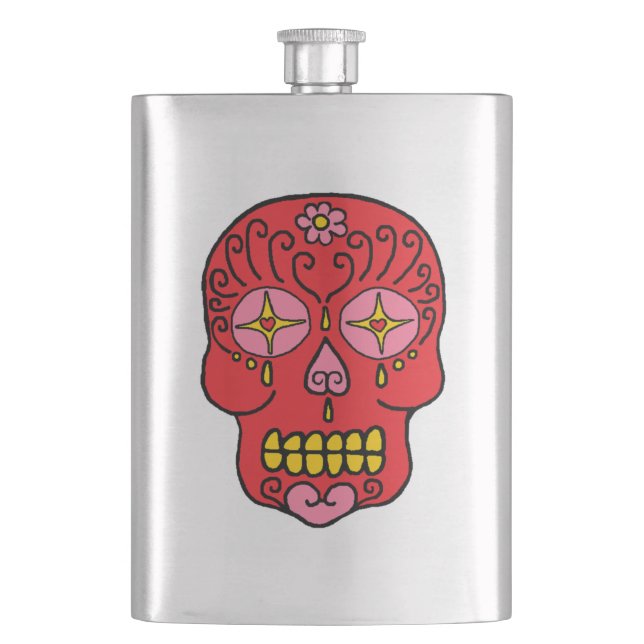 Petaca Calavera de Azúcar (Anverso)