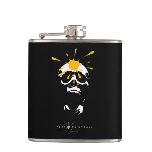 Petaca Calavera de Paintball