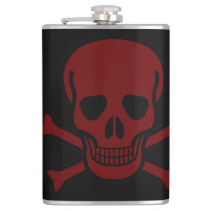 Petaca Calavera y huesos