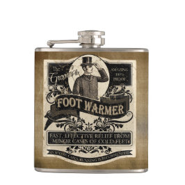 Petaca Calentador de pies de época de Groom