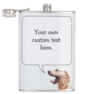 Petaca Cálido matraz personalizado Perro