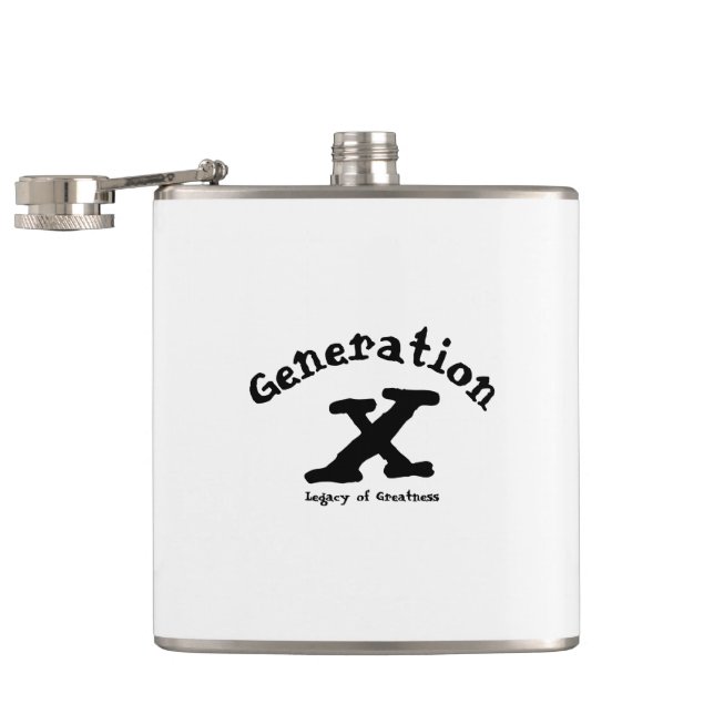 Petaca Calzado de vinílico de generación X (Abierto)