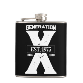 Petaca Calzado de vinilo personalizado de generación X