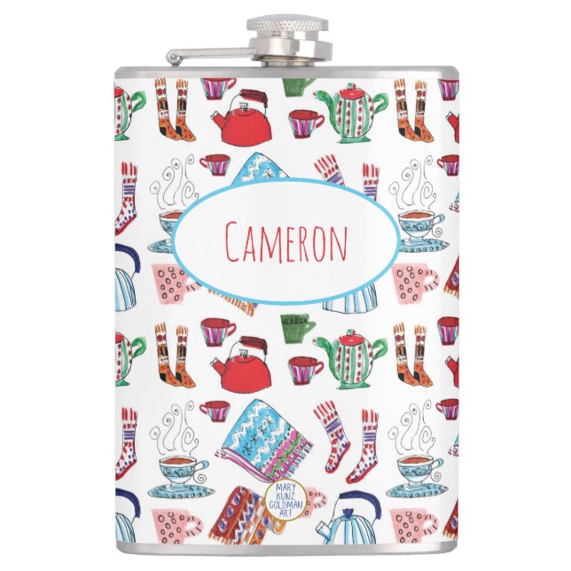 Petaca Caminata al aire libre con iluminación manual de i (Anverso)