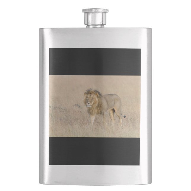 Petaca Caminata de leones (Anverso)