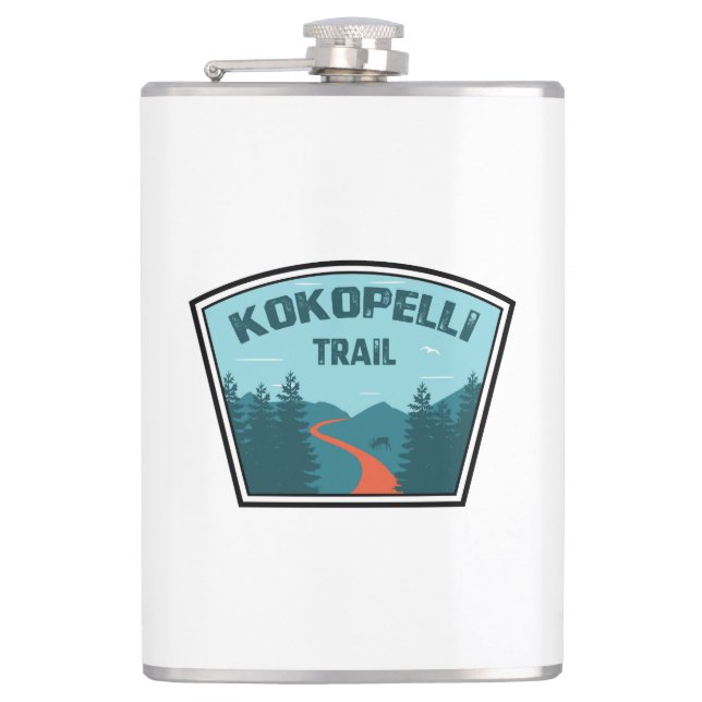 Petaca Camino de Kokopelli (Anverso)