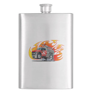 Petaca Camión de bomberos de dibujos animados