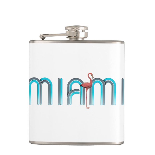 Petaca CAMISETA Miami (Anverso)