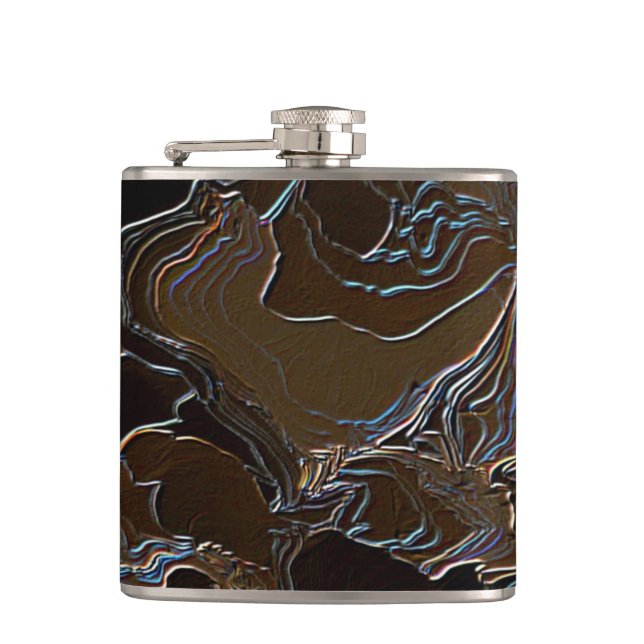 Petaca Camo marrón (Anverso)