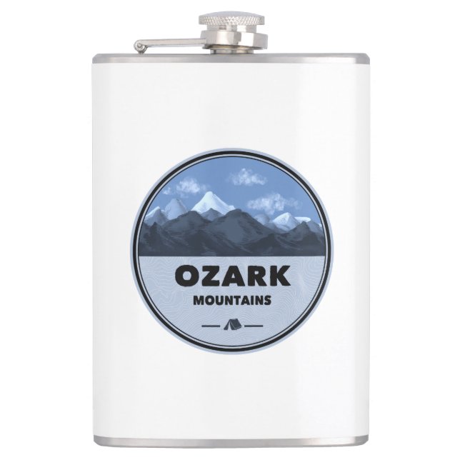 Petaca Campamento de las montañas Ozark (Anverso)