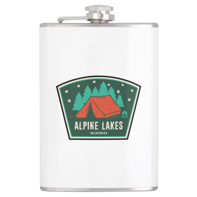 Petaca Campamento de los lagos alpinos (Anverso)
