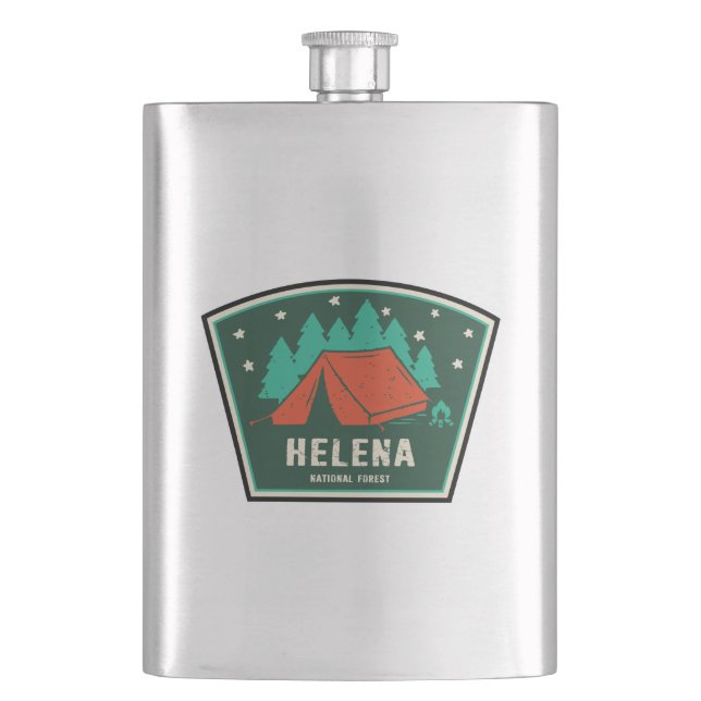 Petaca Campamento forestal nacional de Helena (Anverso)
