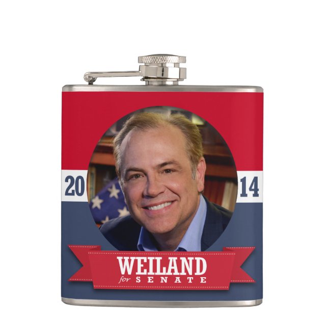 PETACA CAMPAÑA DE RICK WEILAND (Anverso)