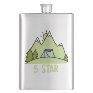 Petaca Camping de cinco estrellas