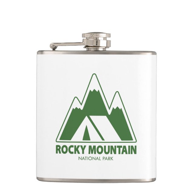 Petaca Camping del Parque Nacional de las Montañas Rocky  (Anverso)