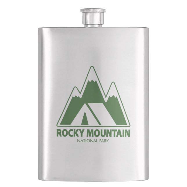 Petaca Camping del Parque Nacional de las Montañas Rocky  (Anverso)