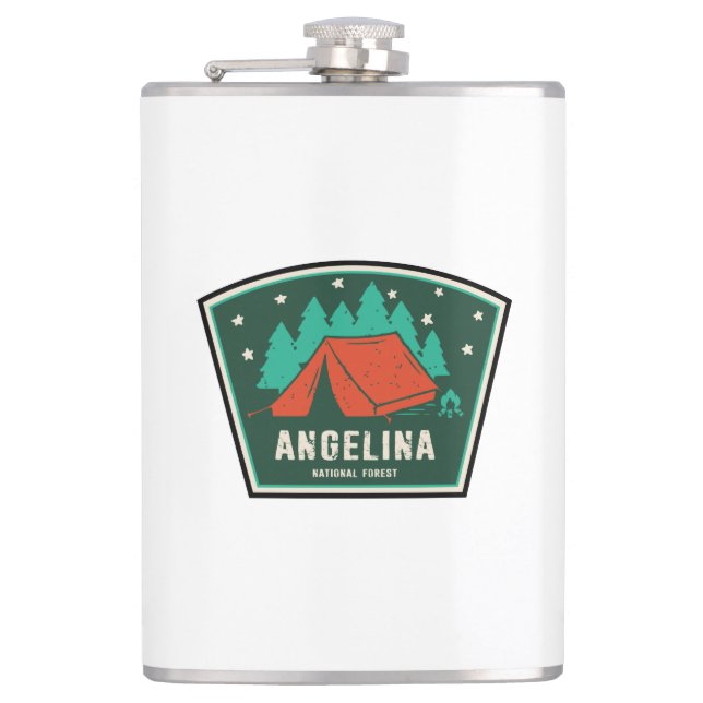 Petaca Camping forestal nacional de Angelina (Anverso)