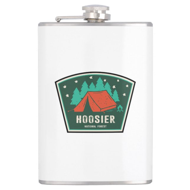 Petaca Camping forestal nacional Hoosier (Anverso)