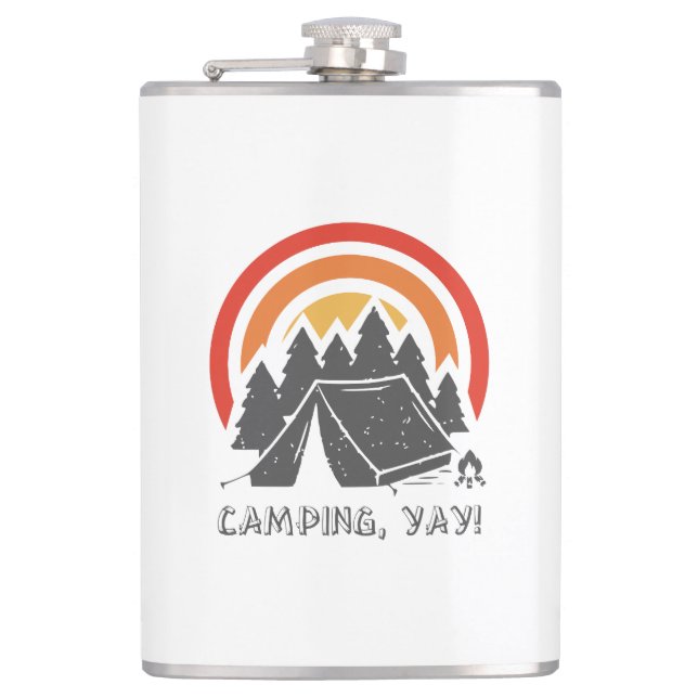 Petaca ¡Camping, Yay! (Anverso)