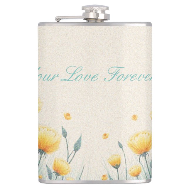 Petaca Campo de amor eterno (Anverso)