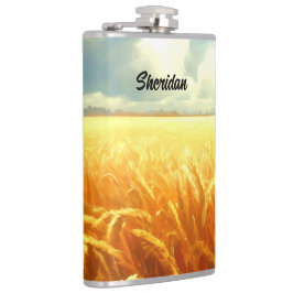 Petaca Campo de trigo en verano