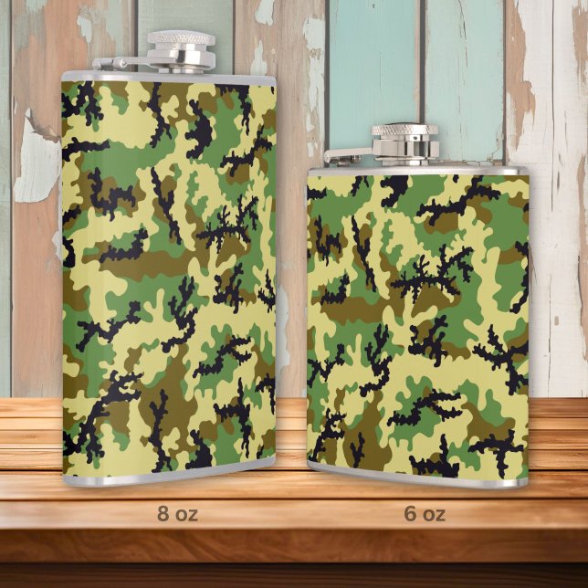 Petaca Camuflaje de bosque (Subido por el creador)