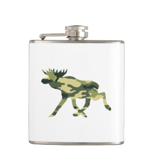 Petaca Camuflaje de bosque de alce / camuflaje