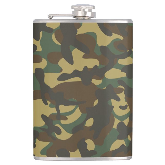 Petaca Camuflaje forestal (Anverso)