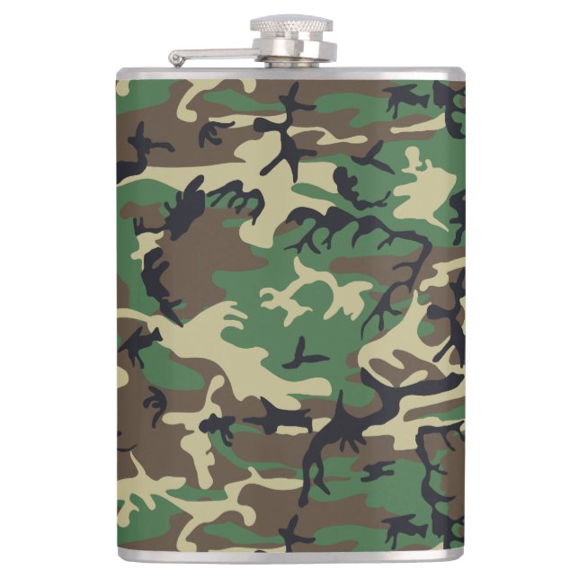 Petaca Camuflaje militar (Anverso)