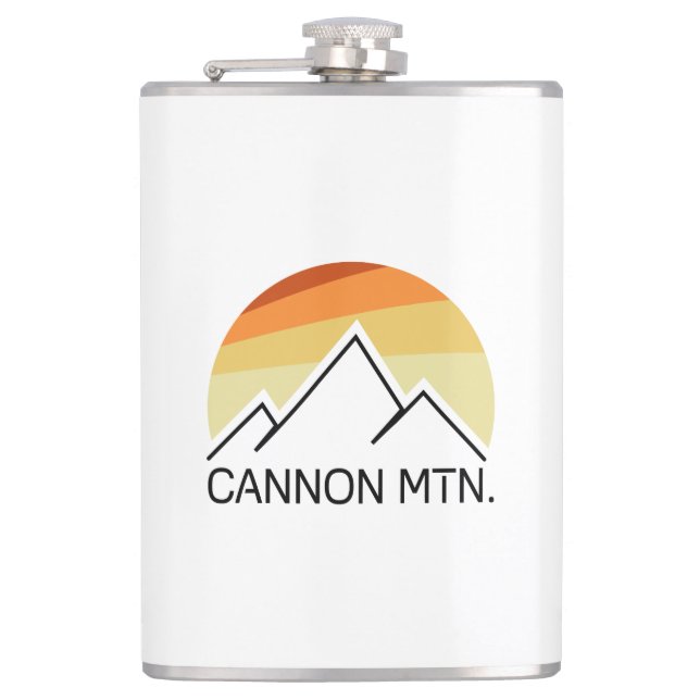 Petaca Cannon Mountain New Hampshire Retro (Anverso)