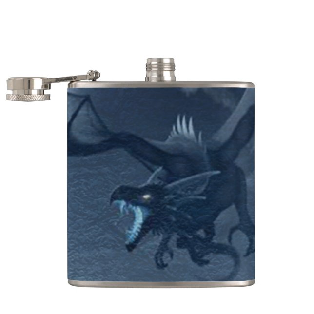 PETACA CANTIL_DRAGÃO ALADO (Abierto)