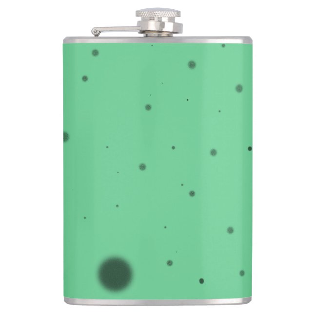 Petaca Caos de Punto Verde (Anverso)