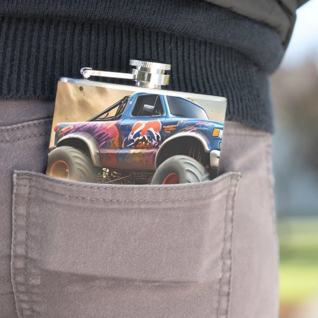 Petaca Caos en las ruedas: Monster Truck Smash Derby, (In Situ)