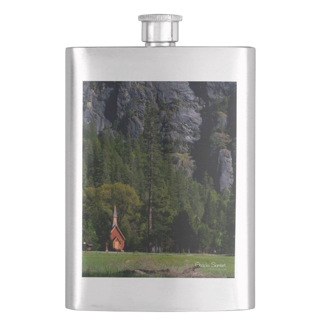 Petaca Capilla de Yosemite (Anverso)